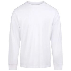 Awdis Unisex Adult Long-Sleeved T-Shirt / Arctic White